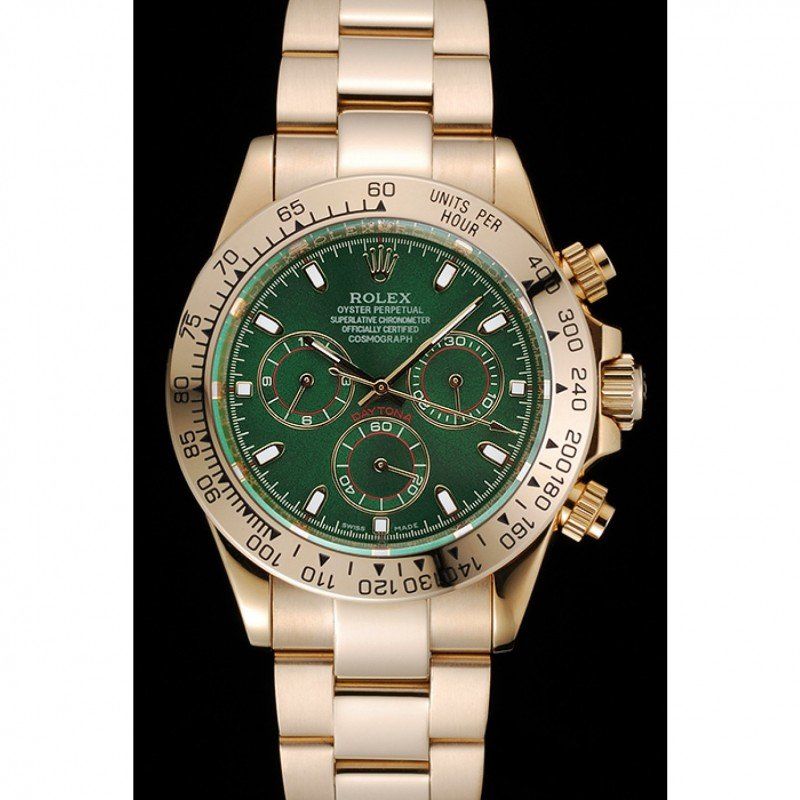 Replica Rolex Daytona 39mm Green Dial 1454244-fasswatch