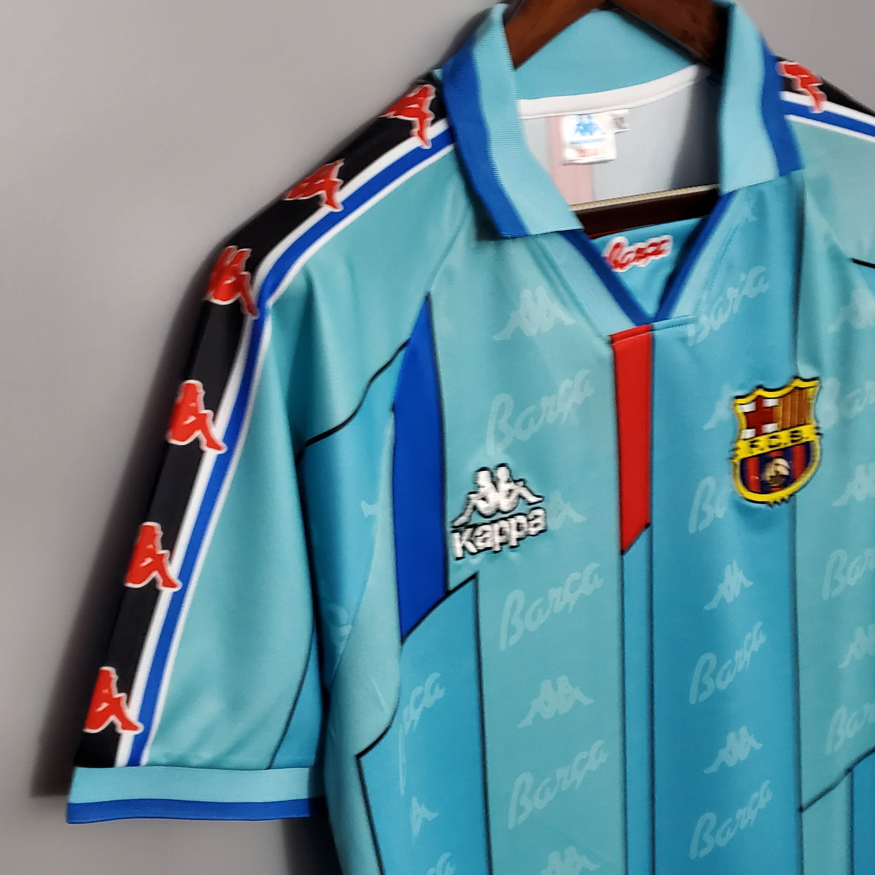 1996/1997 Retro Barcelona Away Football Shirt 1:1 Thai Quality:football jersey mysite: unitedjerseyfootball 邓江浪:football