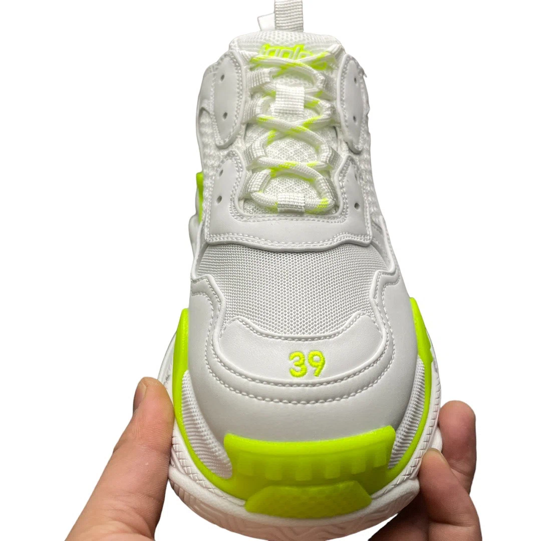 Balenciaga Triple S Sneaker Fluo Green White、mysite、Cacoeks