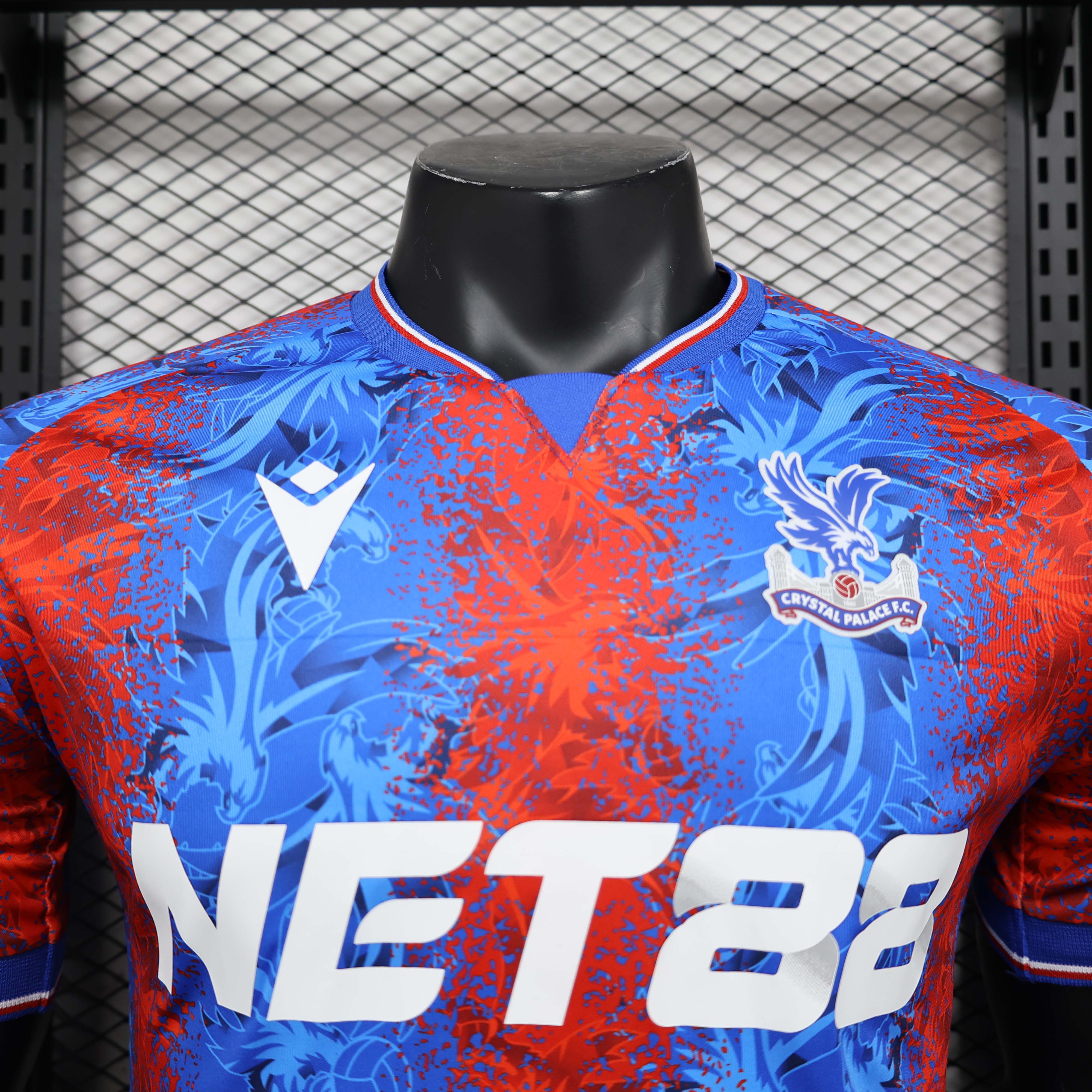 2024/2025 Player Version Crystal Palace Home Football Shirt 1:1 Thai Quality:football jersey mysite: unitedjerseyfootball 邓江浪:football