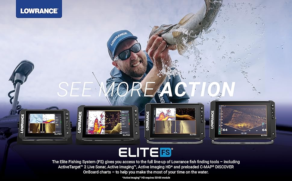 Lowrance Elite FS Header