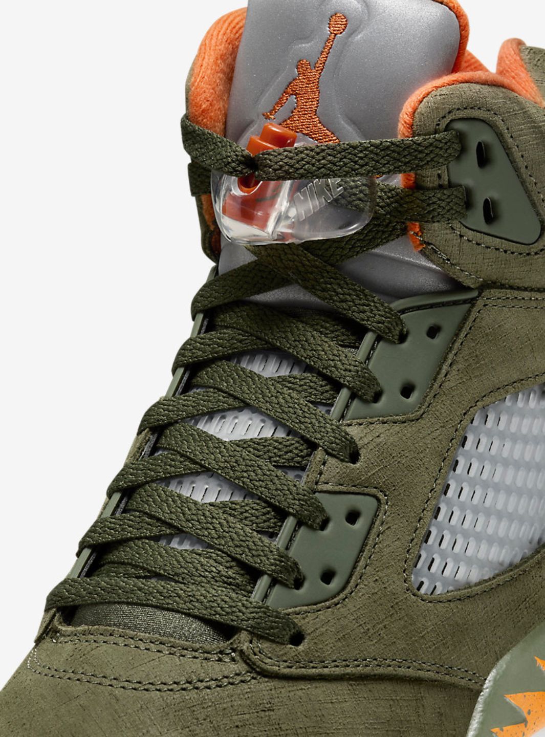 Air Jordan 5 Retro Olive (2024)、JORDAN、Cacoeks