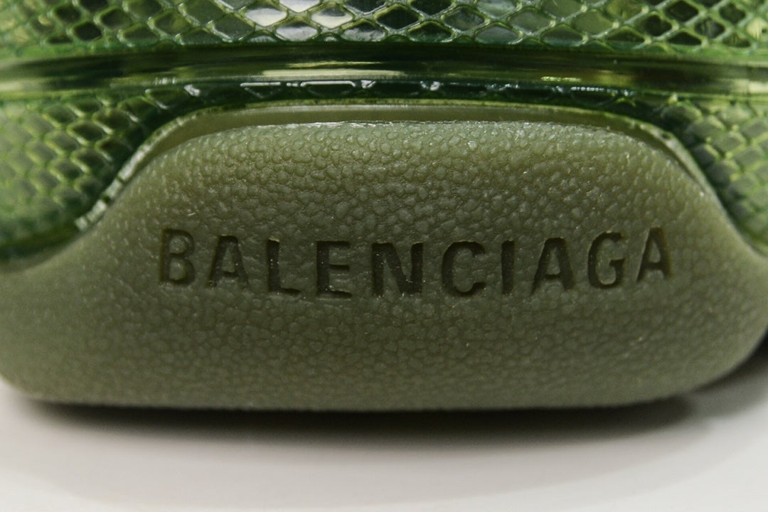 Balenciaga Triple S Clear Sole in Dark Green、mysite、Cacoeks