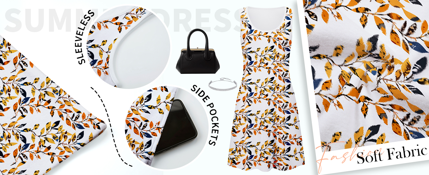 sleeveless dress for women