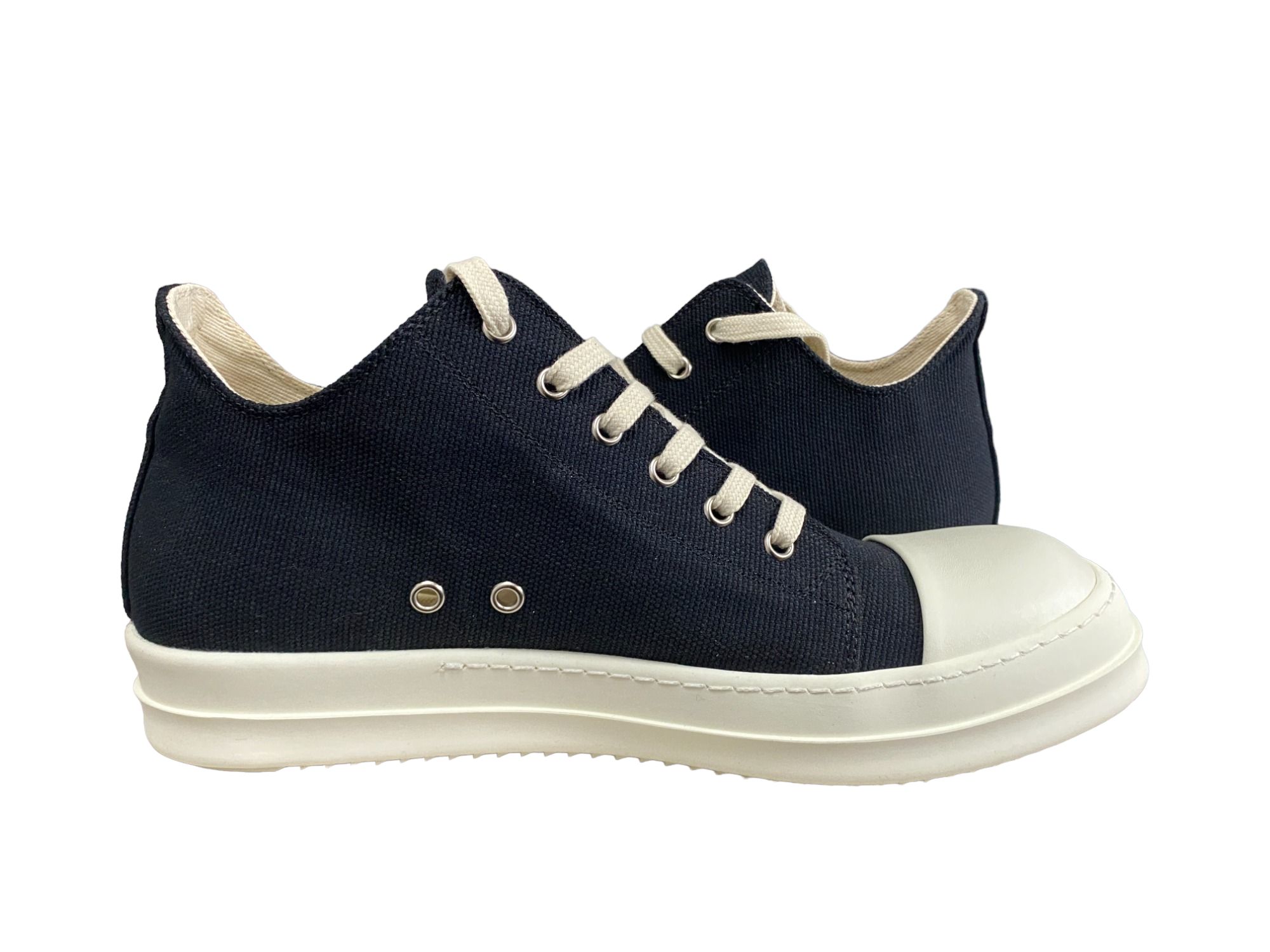 Rick Owens Drkshdw Black Canvas Low Black、mysite、Cacoeks