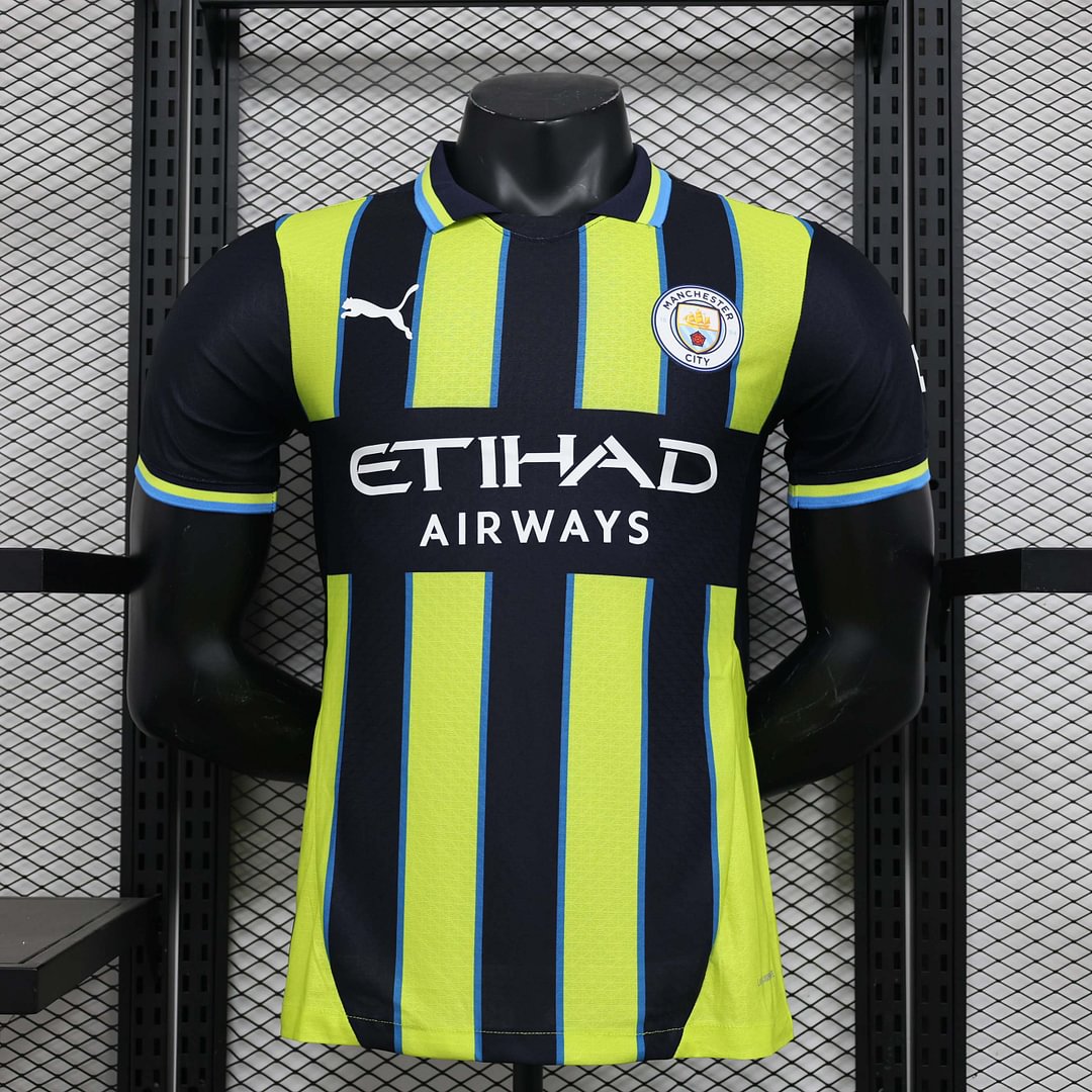 24/25 Player Version Manchester City Away Football Shirt-mysite Custom Football Kit- Nextkits