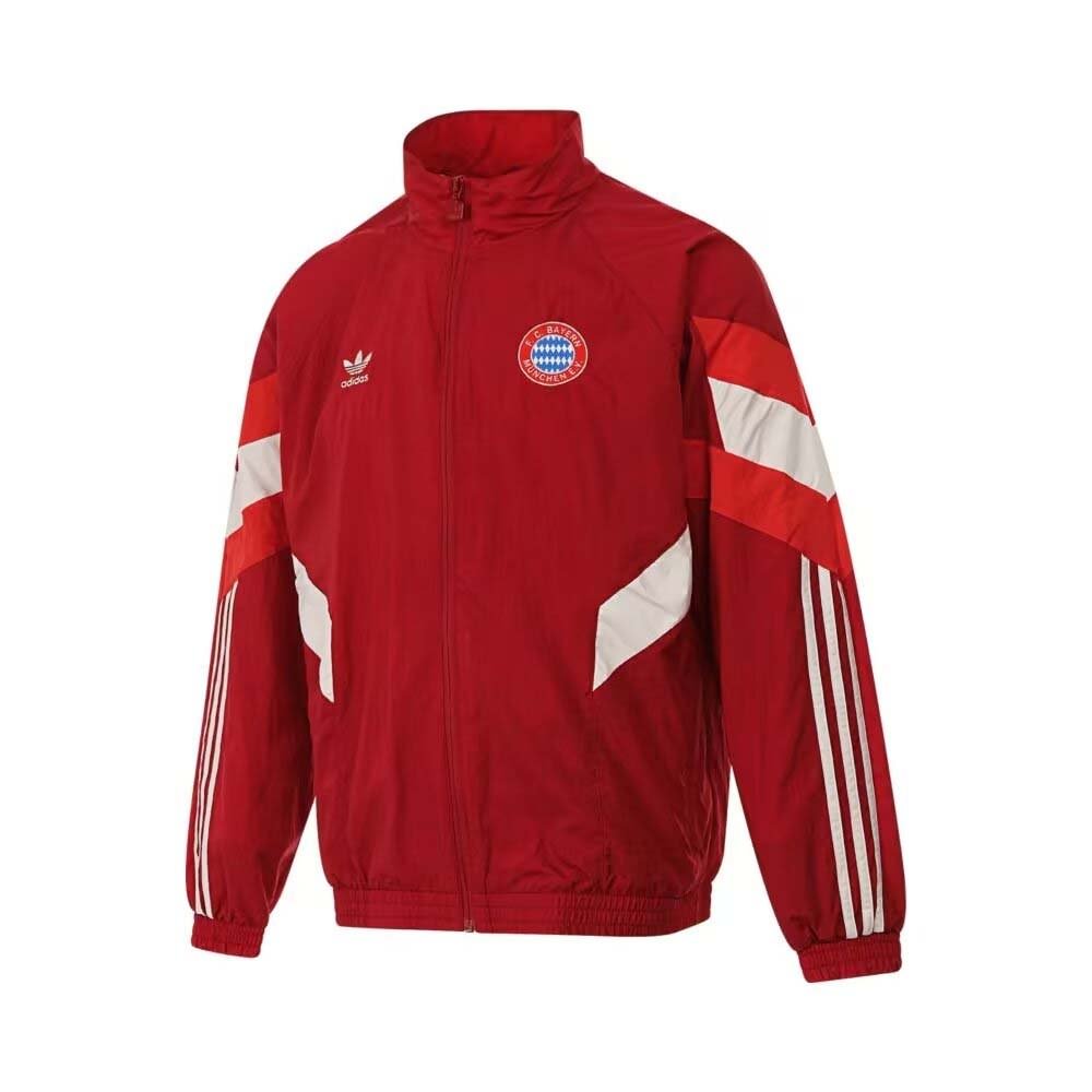 24/25 Bayern Munich Windbreaker Red Football Jersey-mysite Custom Football Kit- Nextkits