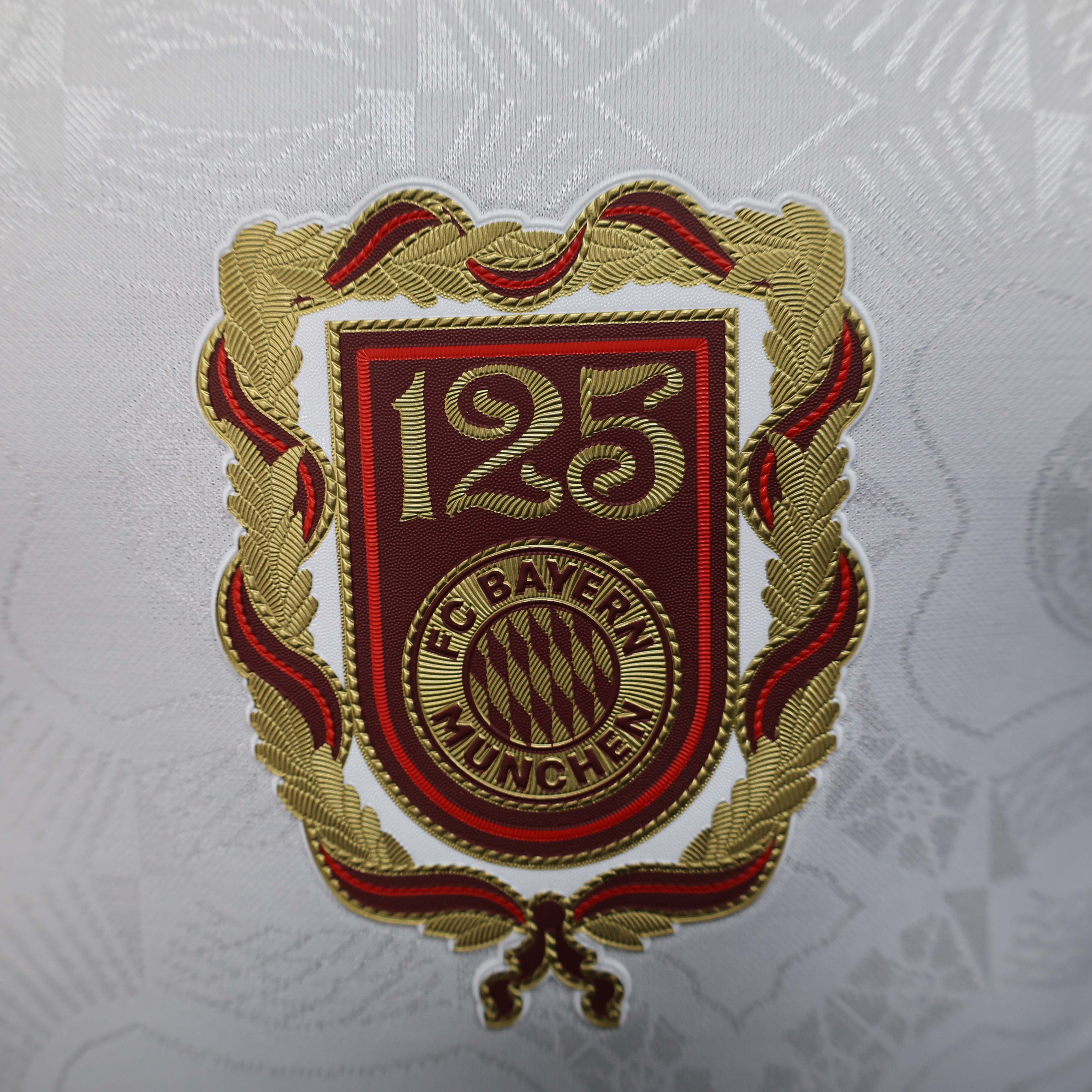 2025/2026 Player Version Bayern Munich 125th Anniversary Special Edition White Football Shirt 1:1 Thai Quality:football jersey mysite: unitedjerseyfootball 邓江浪:football