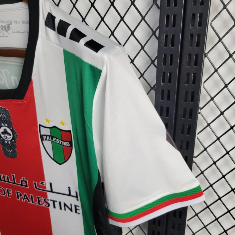 GlobeJersey-Club Deportivo Palestino 2024 Home Jersey - Fans Version