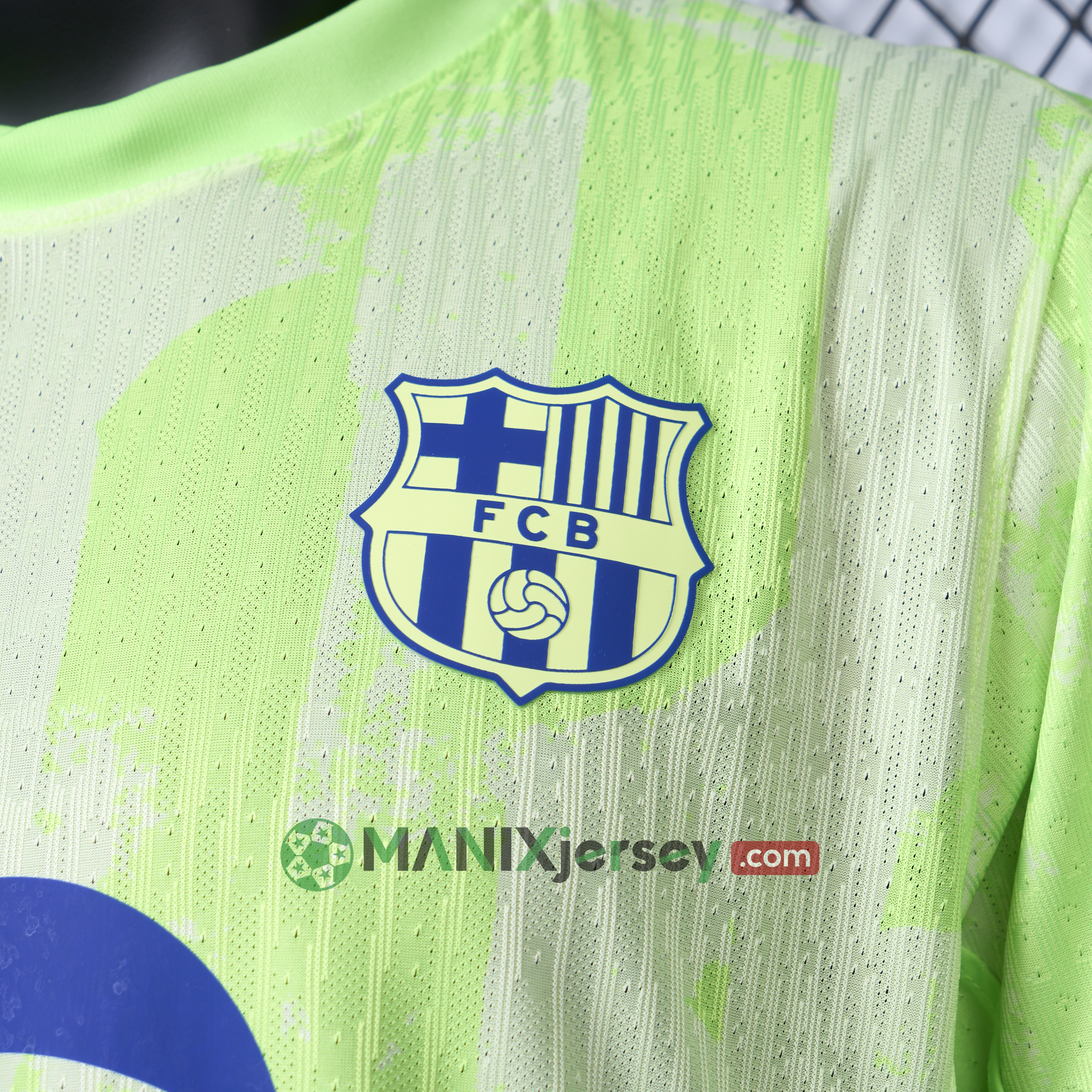 ManixJersey.com | Barcelona 24-25 Third Jersey with Big Logo - Player Version -Customize Name, Number and Patch | Worldwide Shipping