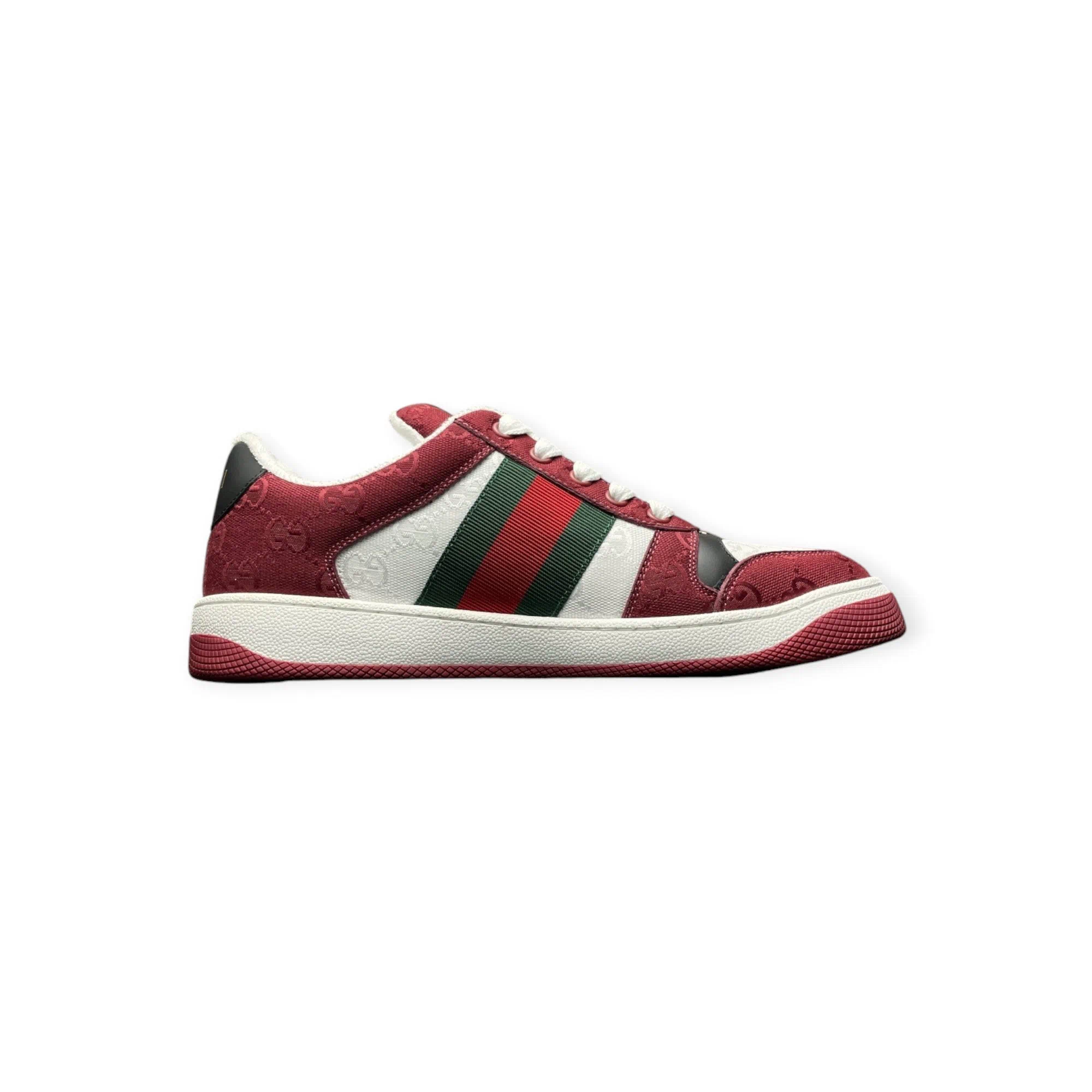 Gucci Screener Sneaker in Rosso Ancora、mysite、Cacoeks