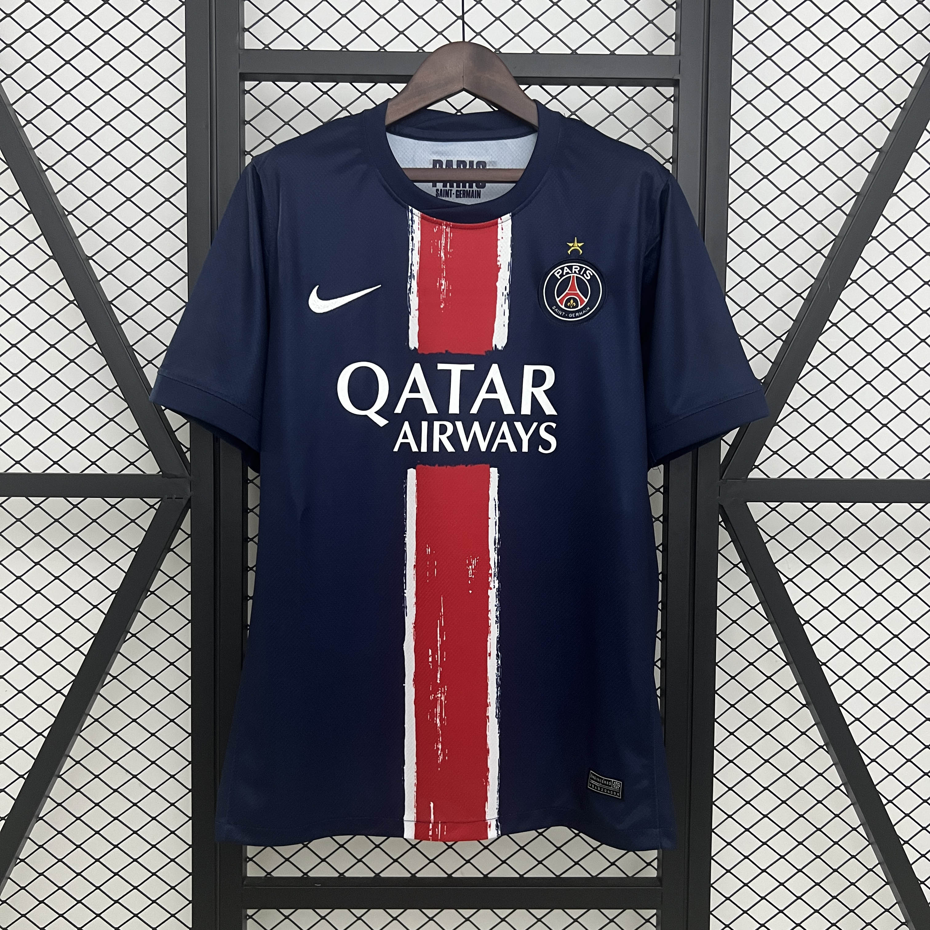 2024/2025 Psg Paris Saint-Germain Home UEFA Champions League Champion Football Shirt 1:1 Thai Quality:football jersey mysite: unitedjerseyfootball 邓江浪:football