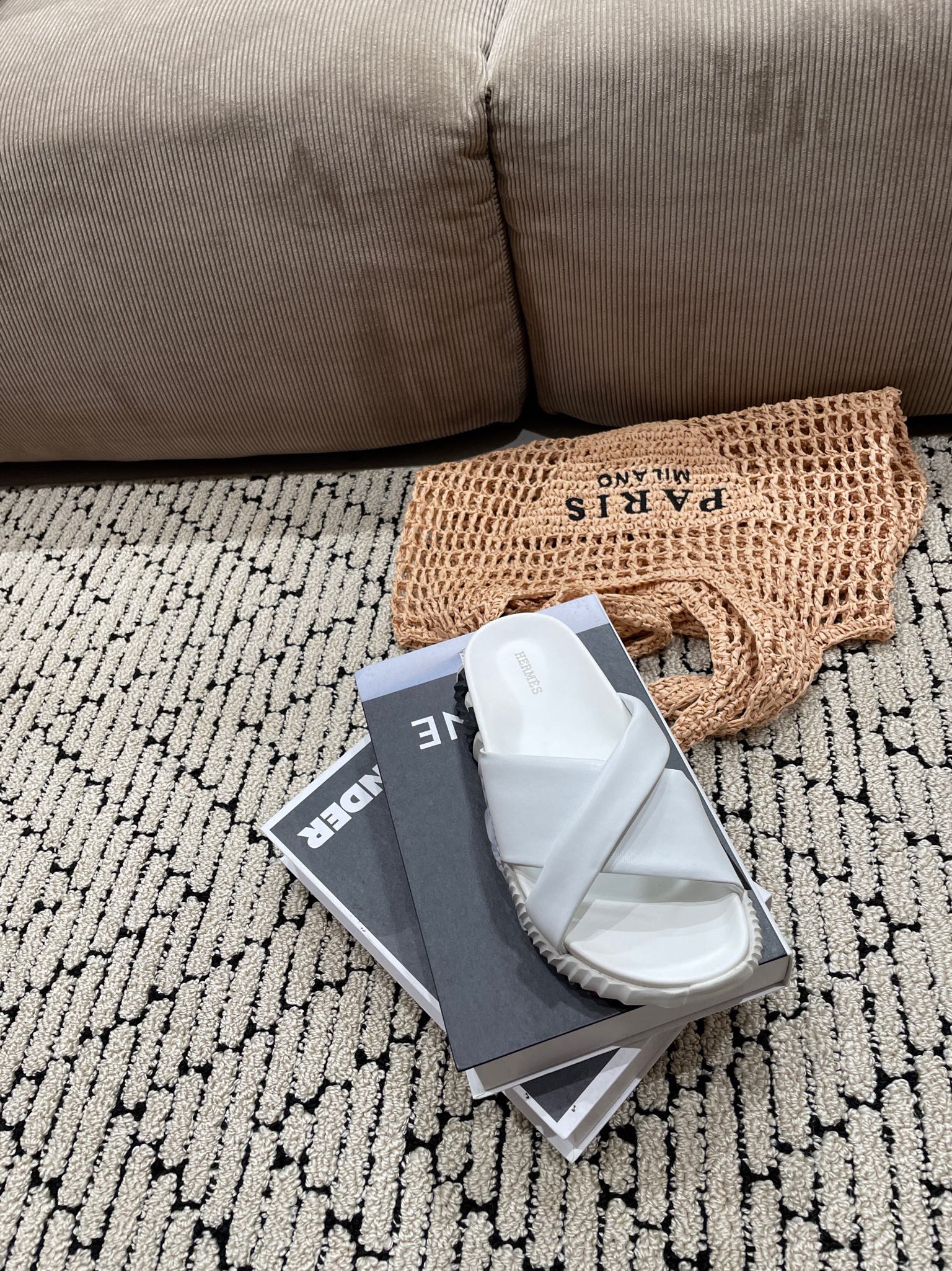 INFRA SANDAL WHITE CALFSKIN、mysite、Cacoeks