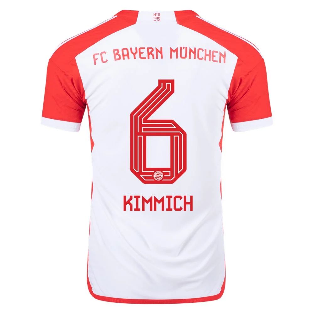 23/24 Bayern Munich #6 Joshua Kimmich Home Jersey-mysite Custom Football Kit- Nextkits