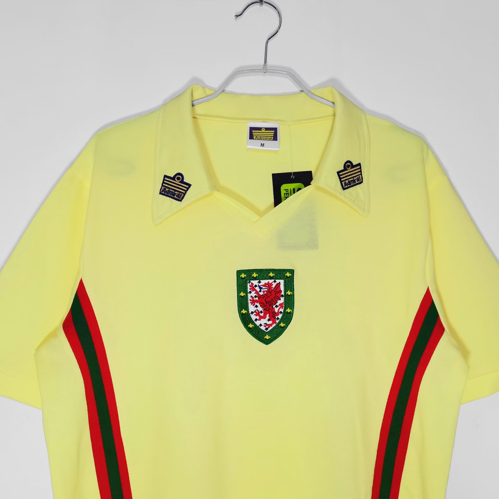 SIUjerseys-Retro Wales 1976 Away Stadium Jersey