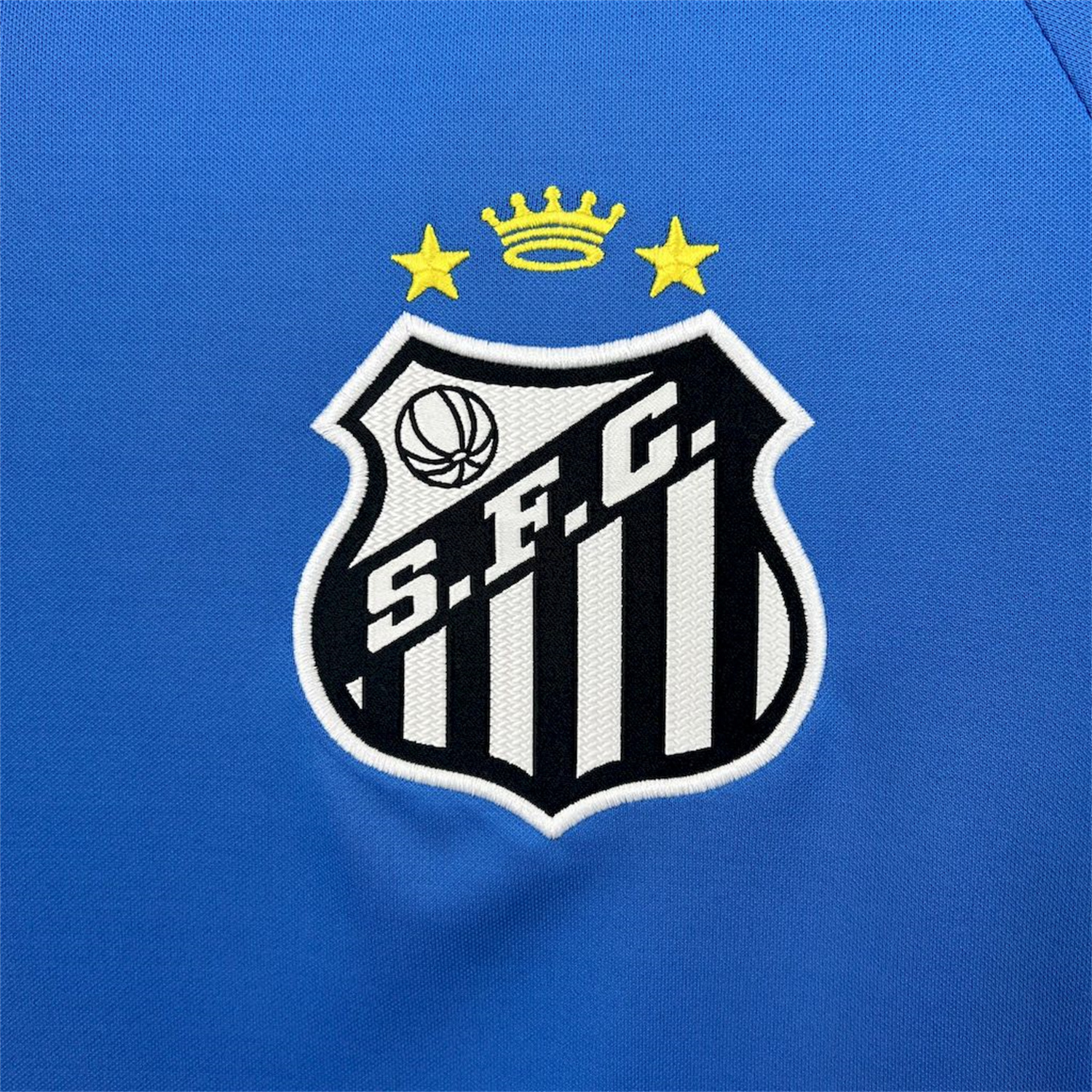 UltraTrikot-Santos 25-26 Blue Goalkeeper Unsponsored Jersey - Fans Version
