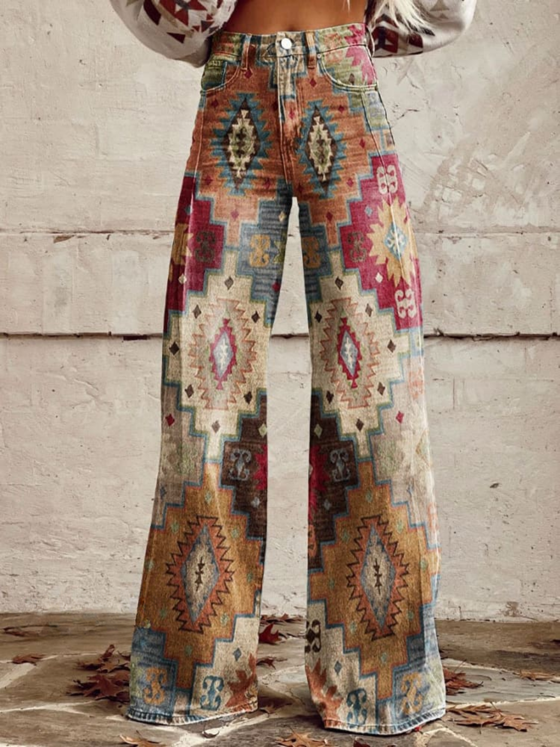 Boho Patterns Jeans