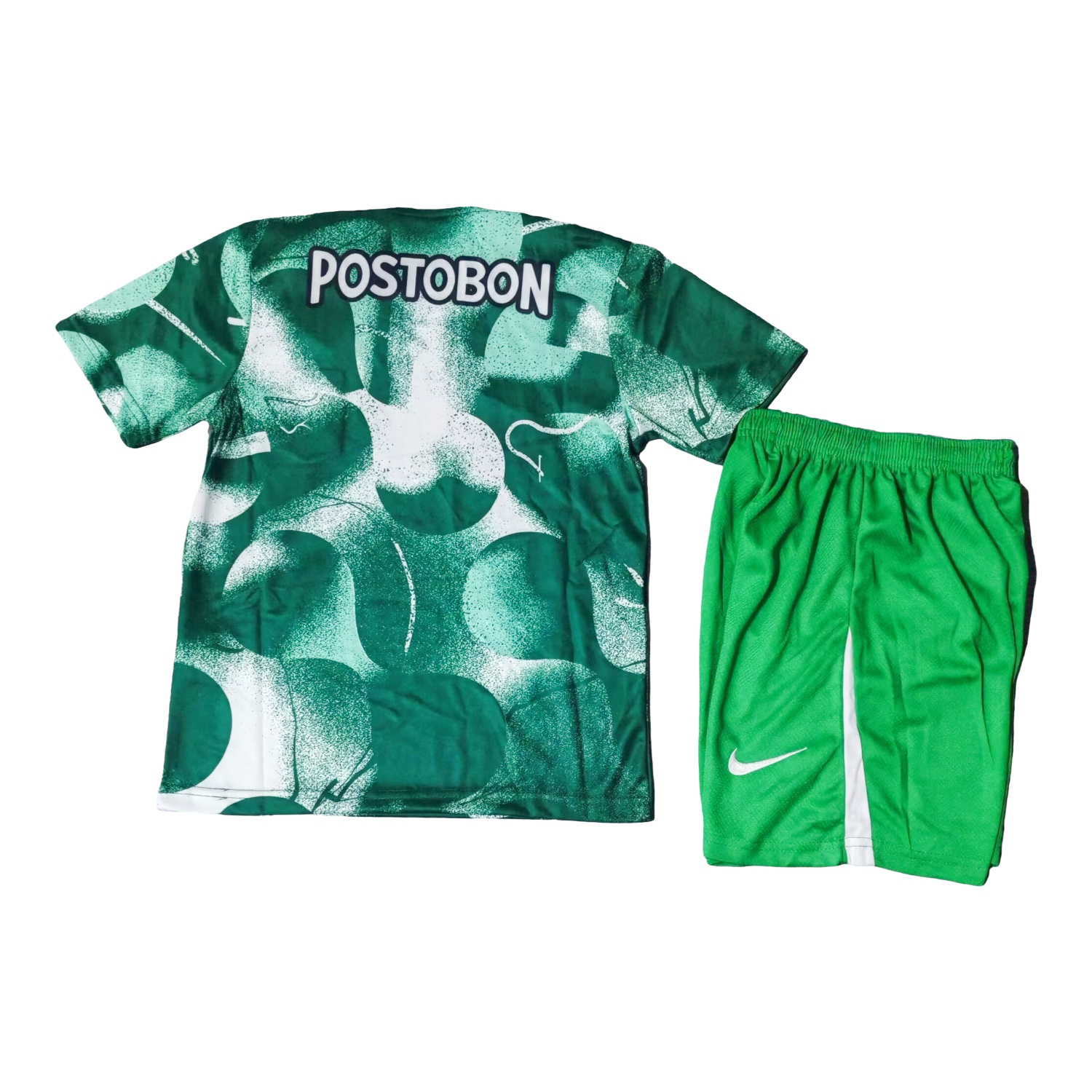 UltraTrikot-Atlético Nacional 25-26 Pre-Match Training Green Kids Kit