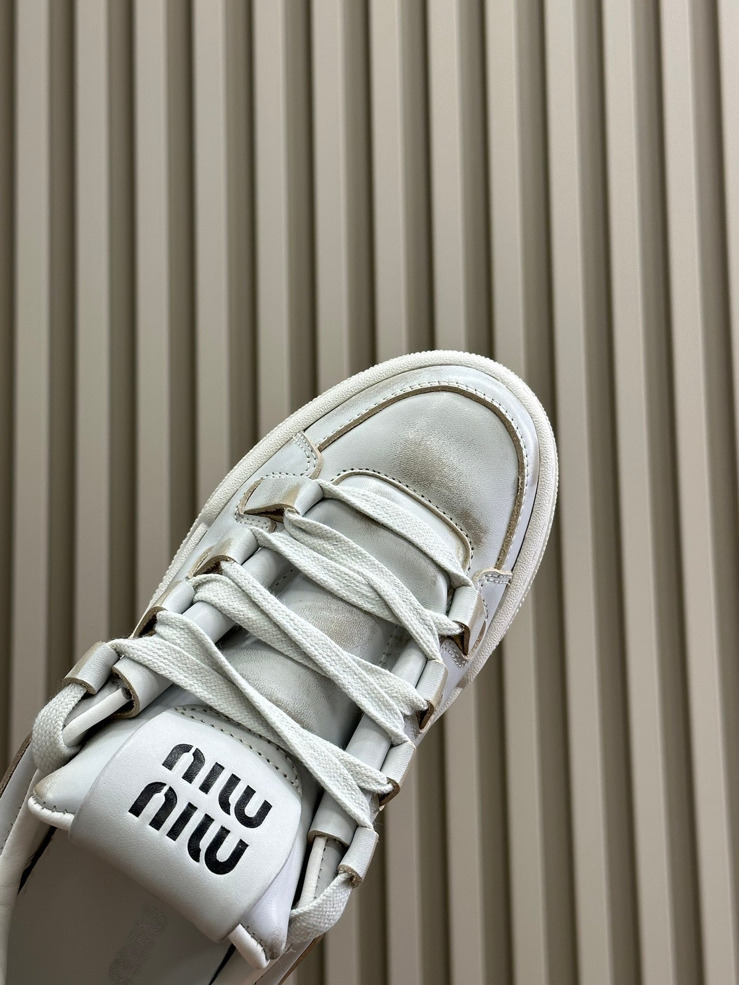 Light Gray Sneakers Calfskin、mysite、Cacoeks