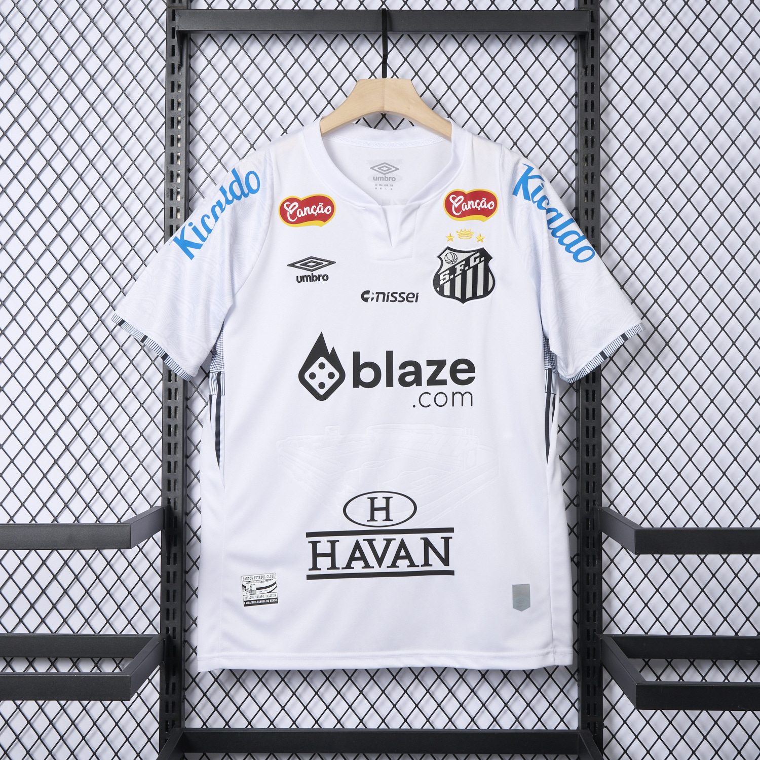 UltraTrikot-Santos 25-26 Home Jersey With Sponsors - Fans Version