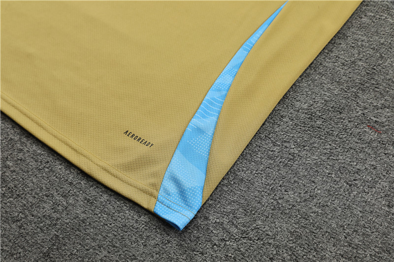 SIUjerseys-Argentina 2024 Short-Sleeve Training Set - Gold