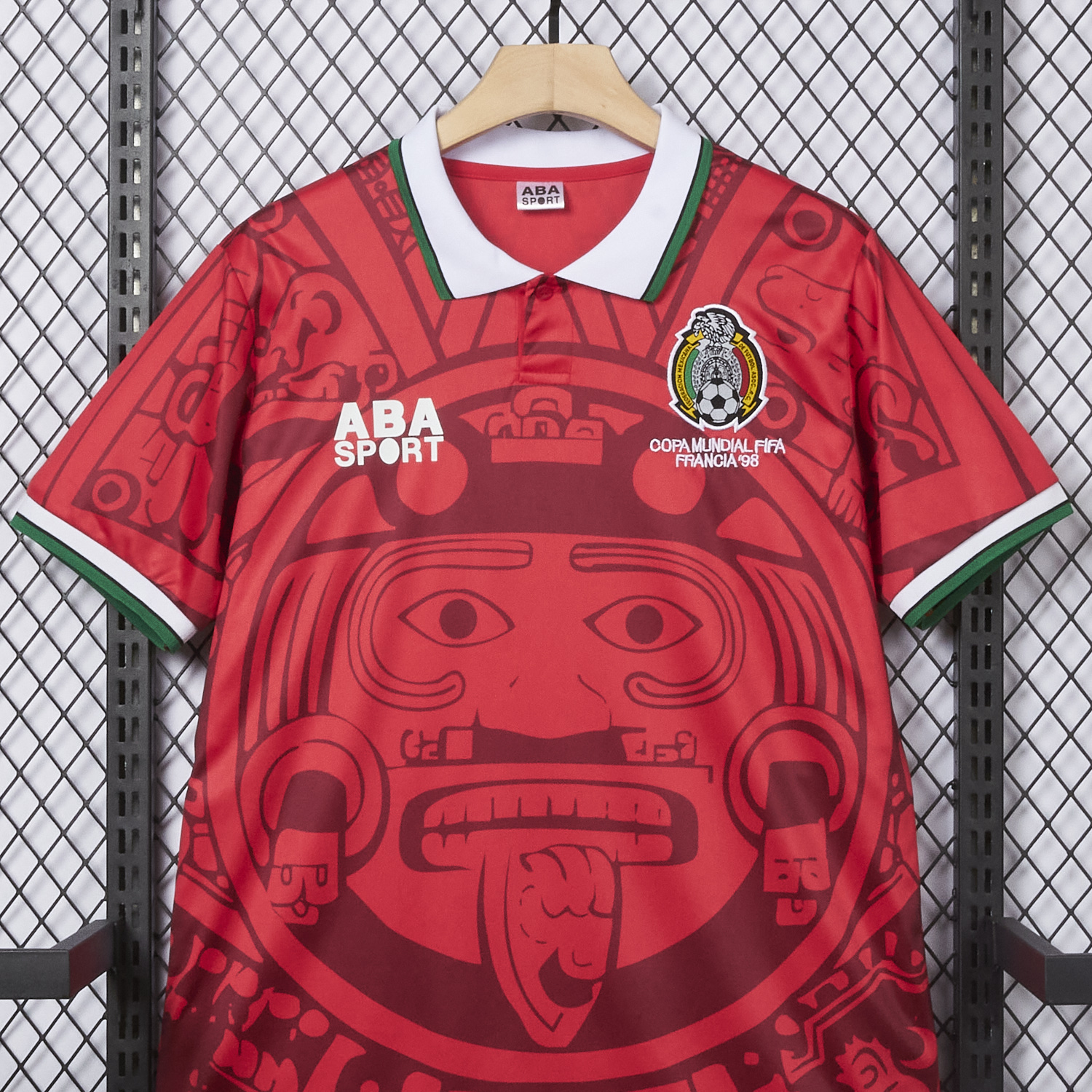 foot-Retro Mexico 1998 Red Special Edition Jersey