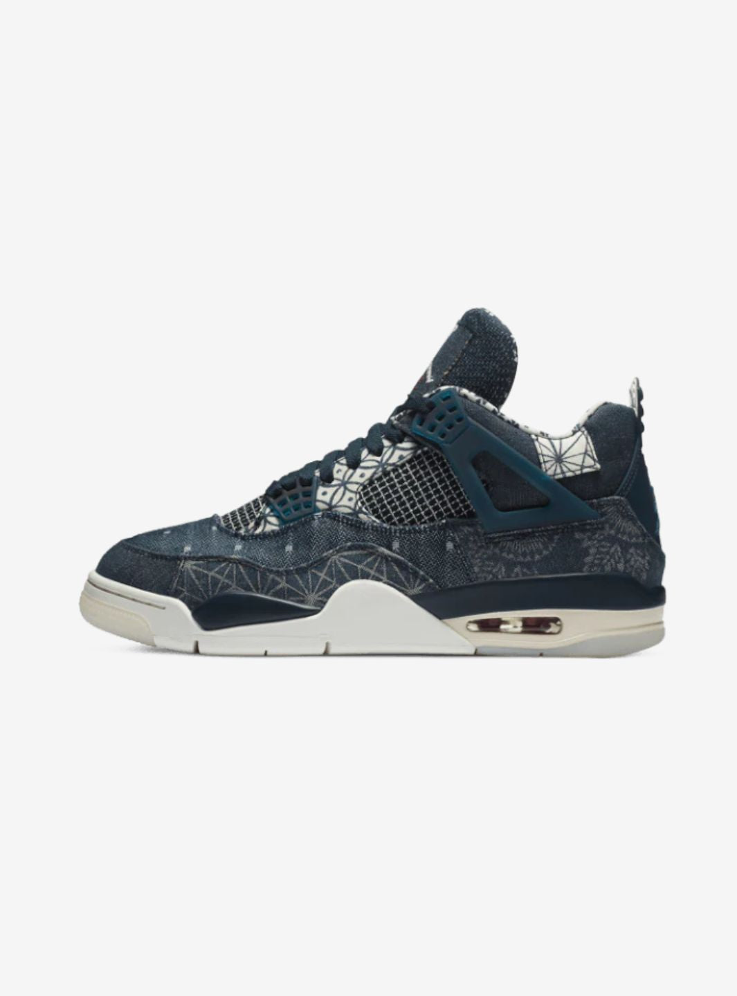 Air Jordan 4 Retro SE Sashiko Deep Ocean、JORDAN、Cacoeks