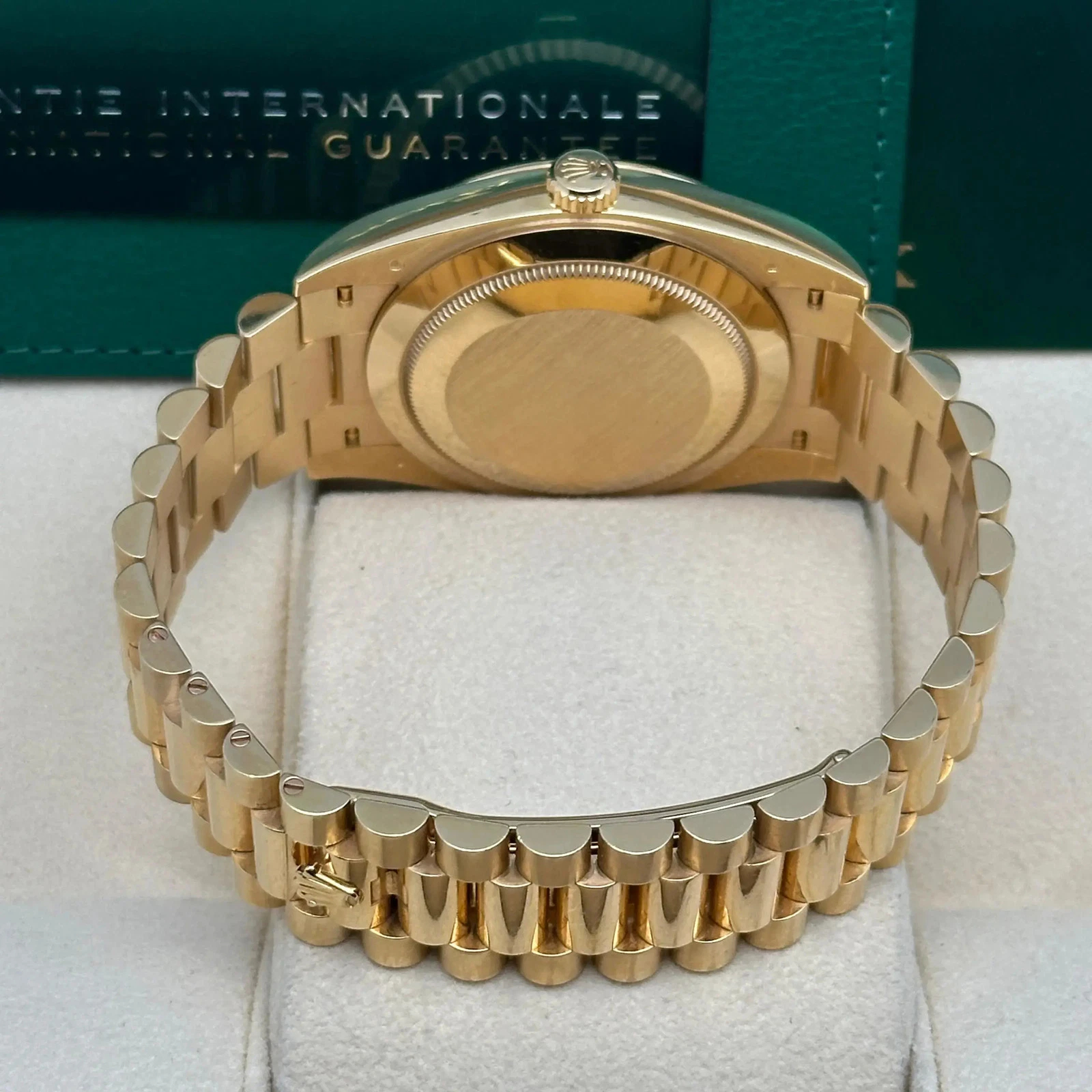 Rolex Day-Date Super Clone Swiss Replica Watch Ref M228238-0067 Black Dial 3255 Swiss Movement