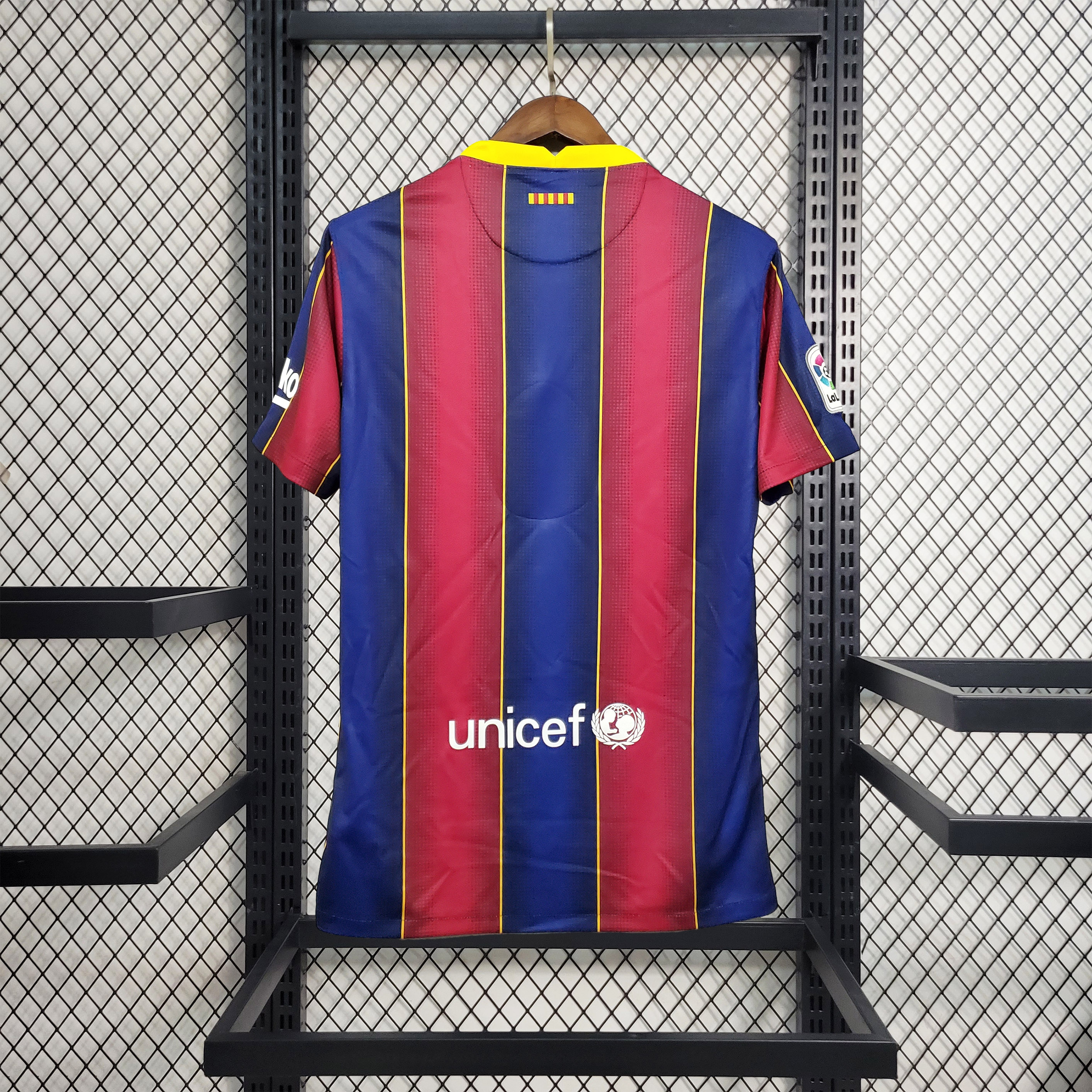 Higojerseys-Retro Barcelona 20-21 Home Stadium Jersey