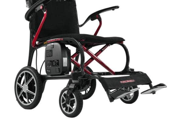 Forcemech Ultralite G10 Powerchair with foldable design for easy transport and mobility.