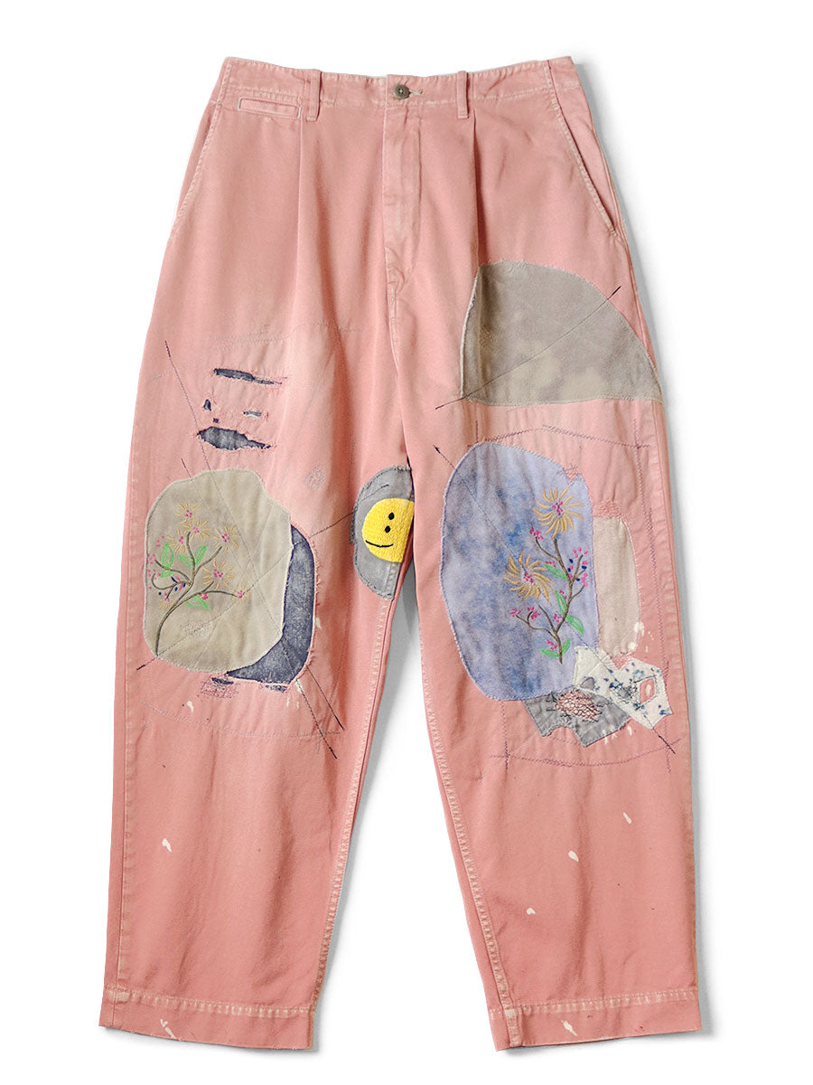  Restock  KAPITAL Katsuragi High Waist Neem Pants ( Gypsy Patch Remake )  EK-1637LP 