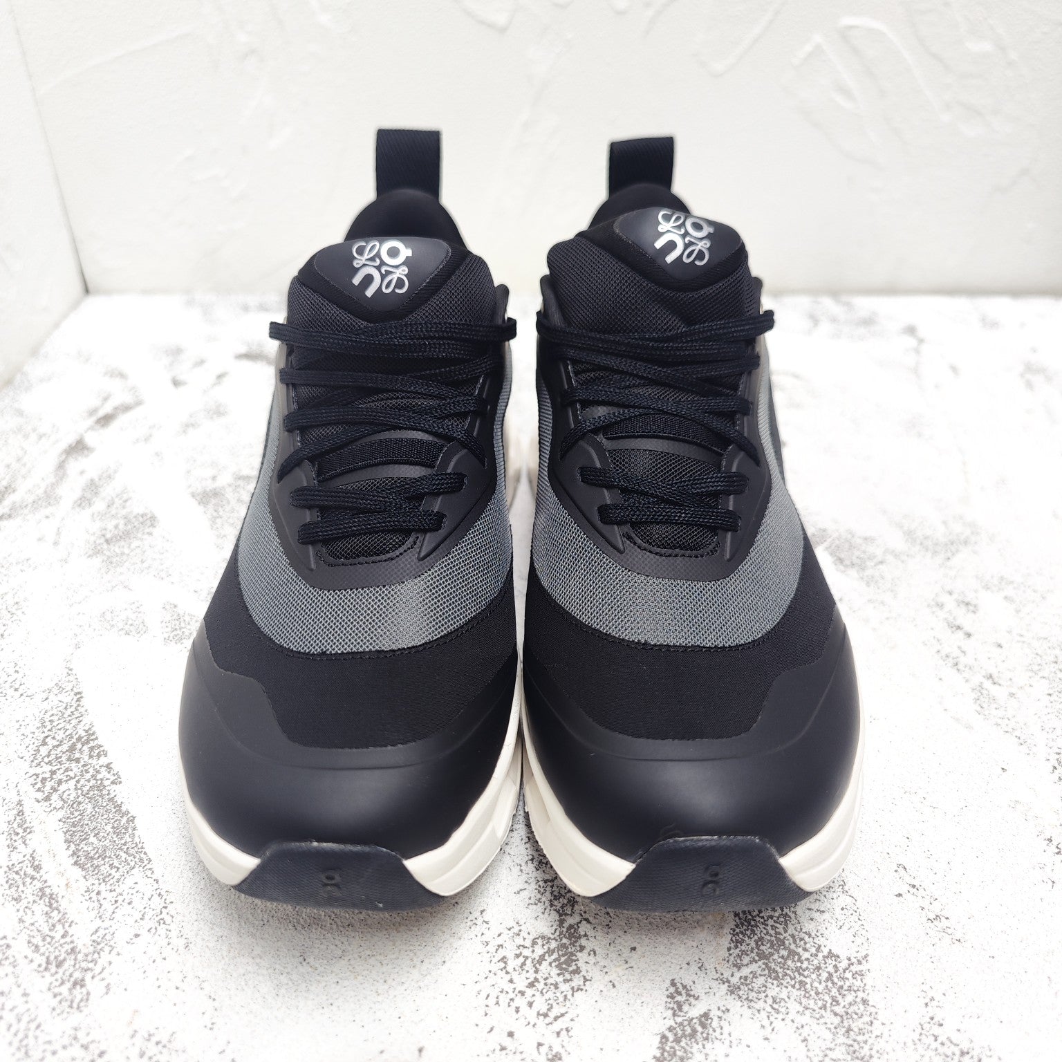 CLOUDTILT 2.0 SNEAKER IN BLACK CALFSKIN AND BREATHABLE MESH、mysite、Cacoeks