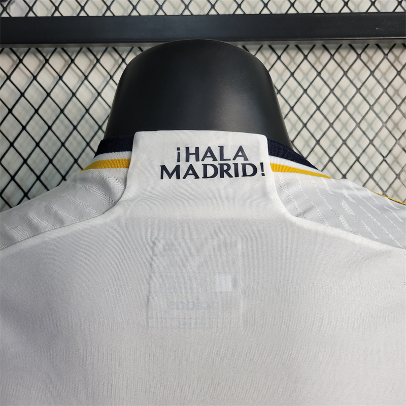 JerseysGala.com | Real Madrid 23-24 Home Stadium Jersey - Player Version -Customize Name, Number and Patch | Worldwide Shipping