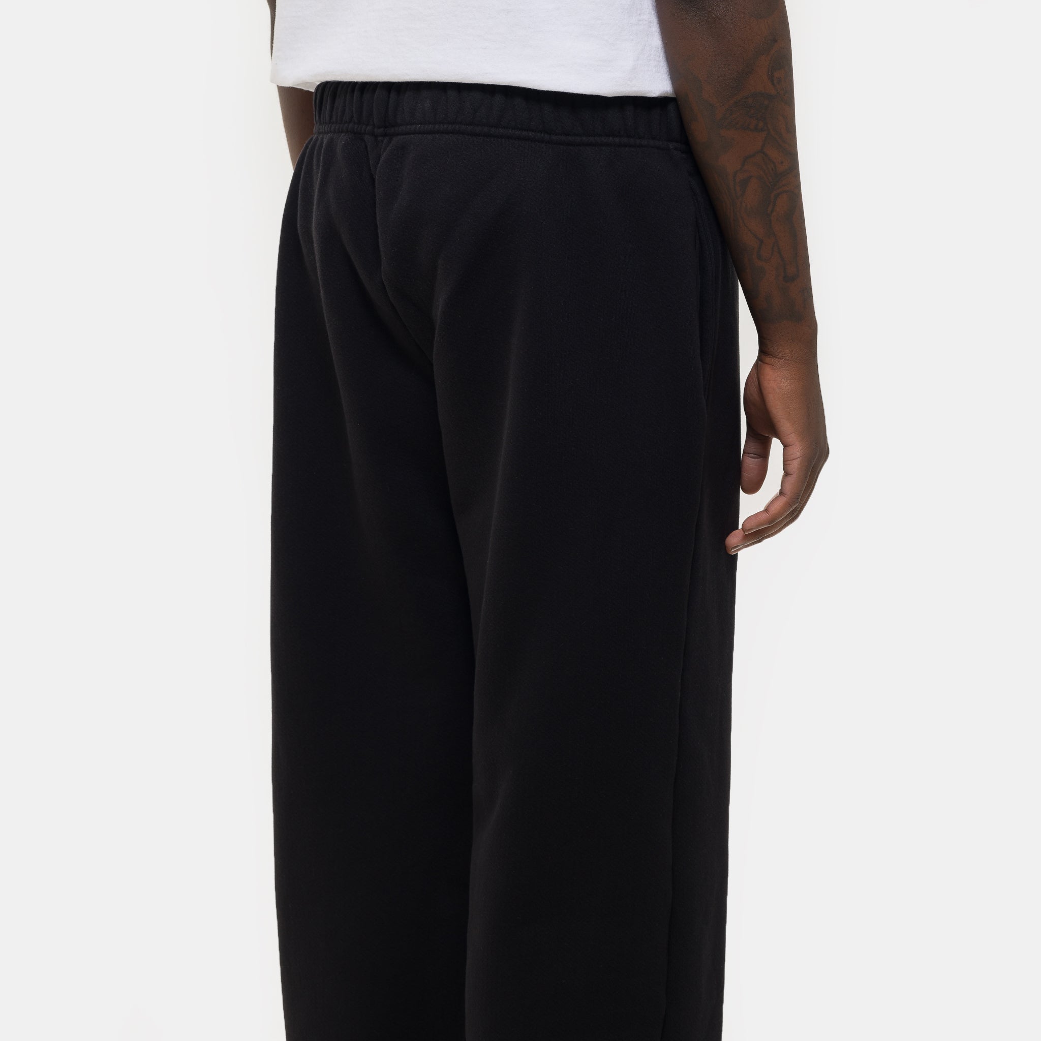 Heavyweight Puddle Pant in Jet Black