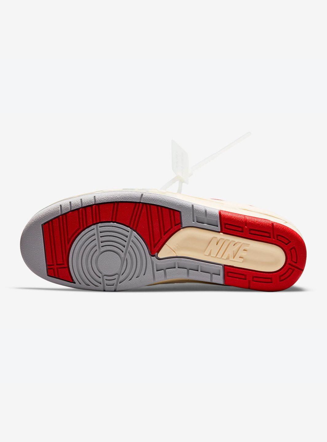 Air Jordan 2 Retro Low SP Off-White White Red、JORDAN、Cacoeks