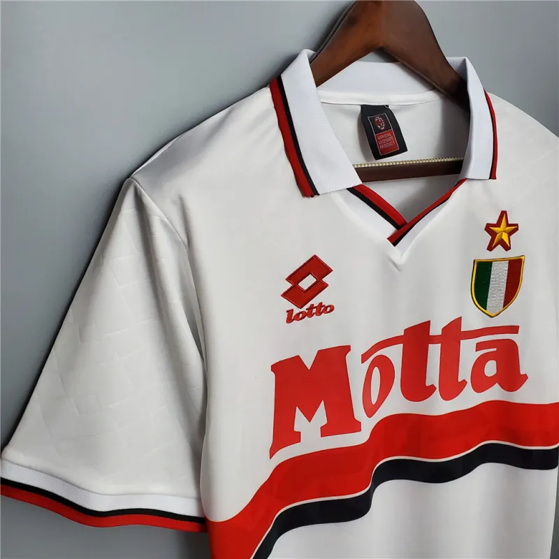 93-94 AC Milan Away soccer jersey- Retro version: Ajax 24-25 Home Stadium Jersey - Fans Version mysite: Adidas luxuryfootballshirts.com: https://www.luxuryfootballshirts.com/