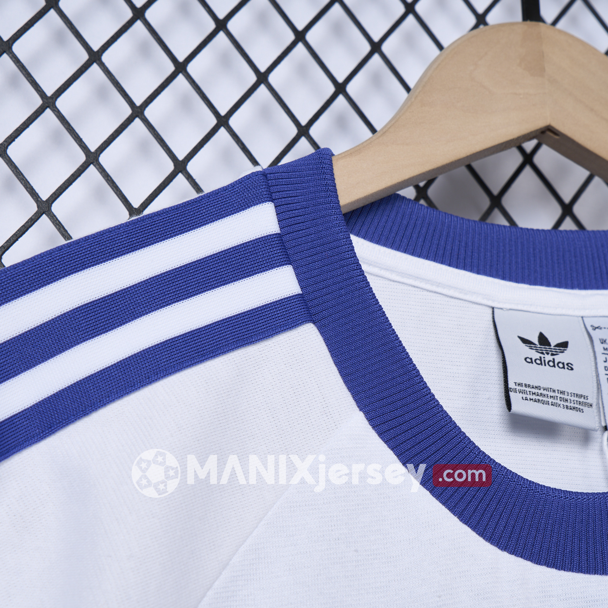 ManixJersey.com | Real Madrid 24-25 Jude Bellingham 3 Stripes Men's T-Shirt -Customize Name, Number and Patch | Worldwide Shipping