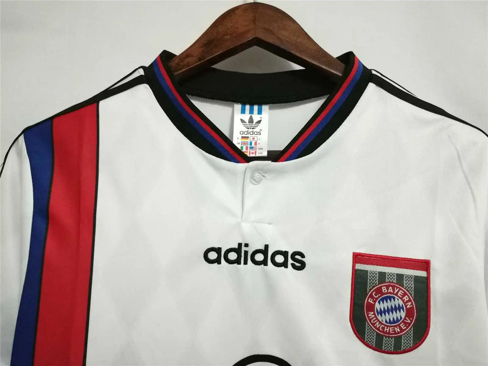 95-96 Bayern Munich Away soccer jersey-Retro version: Ajax 24-25 Home Stadium Jersey - Fans Version mysite: Adidas luxuryfootballshirts.com: https://www.luxuryfootballshirts.com/
