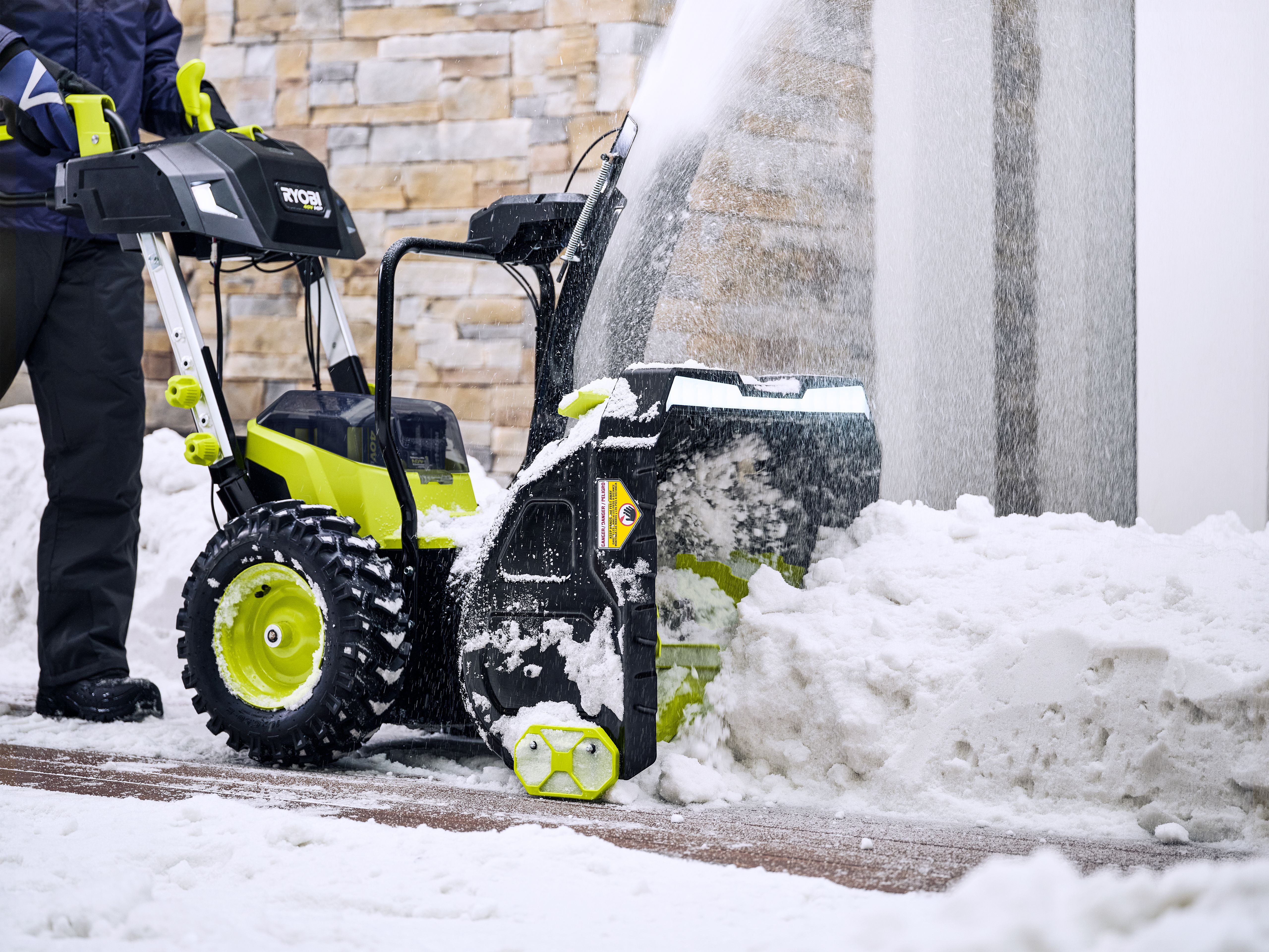 The 24 in. Clearing Width and 21 in. Clearing Depth Make This Snow Blower