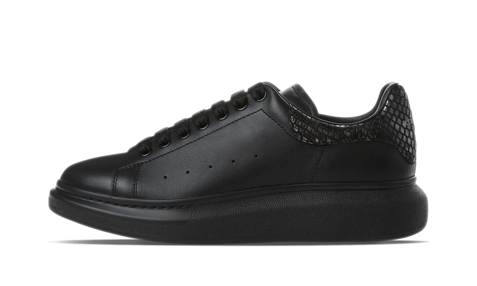 Alexander Mcqueen Oversized Sneaker "Black/Silver"、mysite、Cacoeks