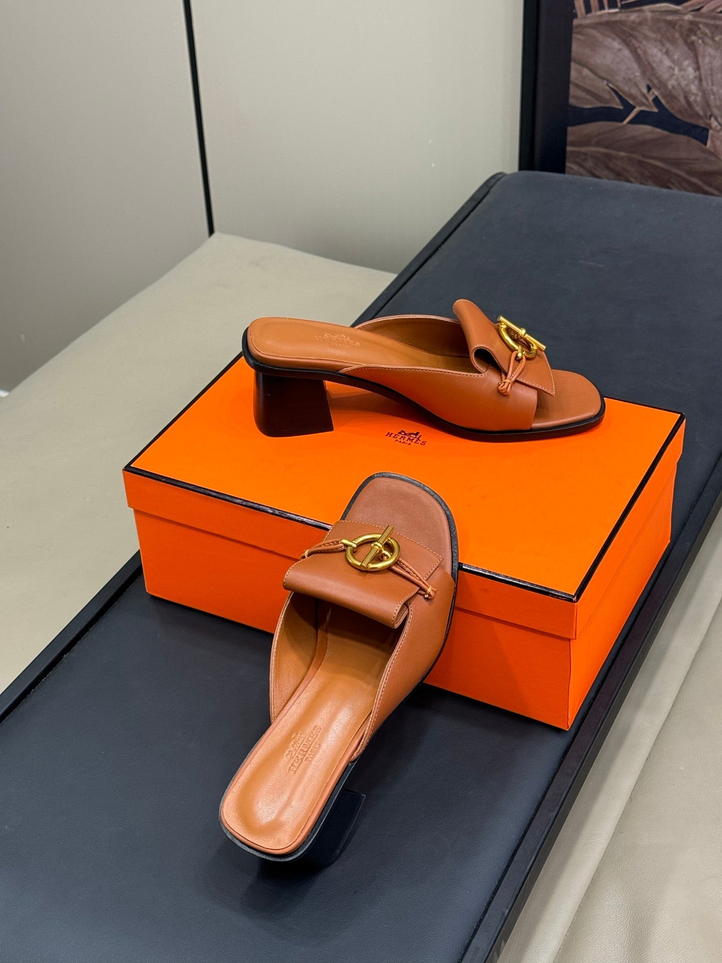 ISLE SANDAL IN BRONZE BROWN CALFSKIN、mysite、Cacoeks