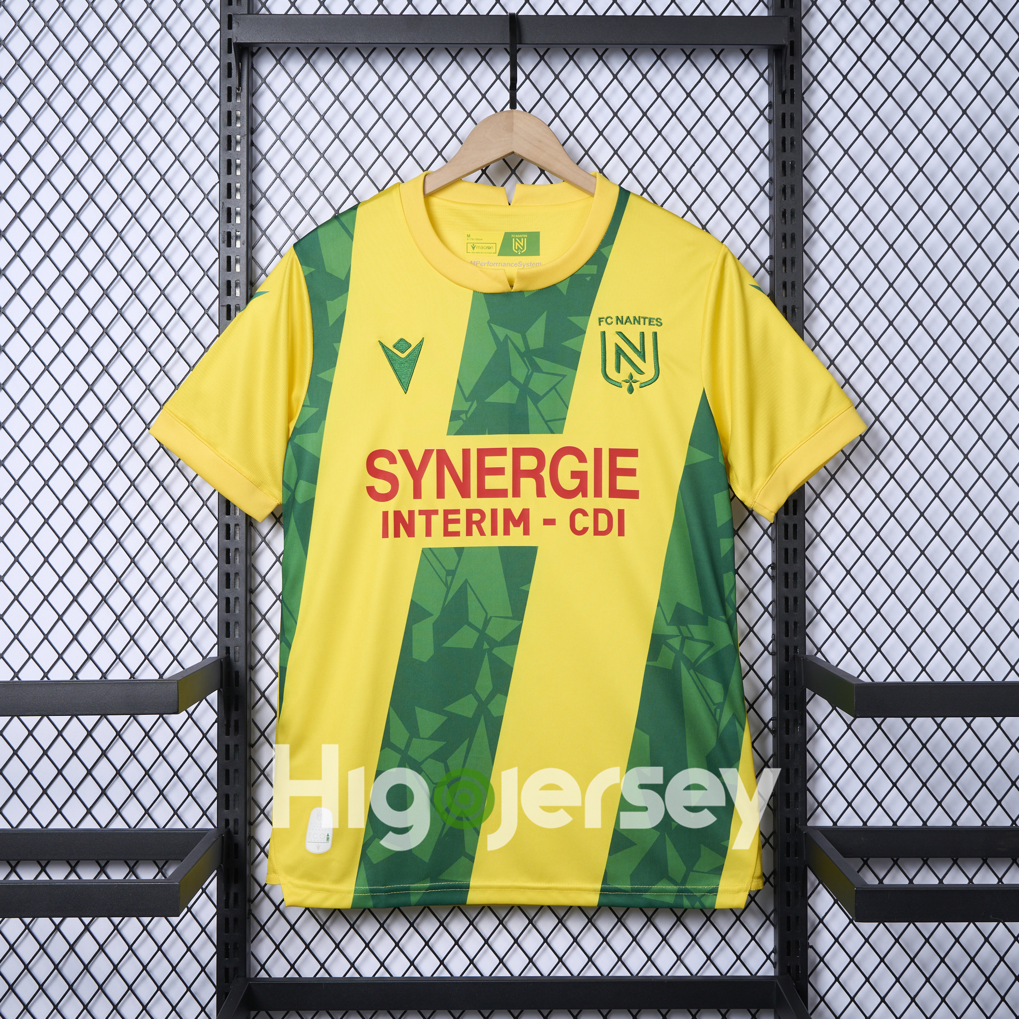 Higojerseys-Nantes 24-25 Home Stadium Jersey - Fans Version