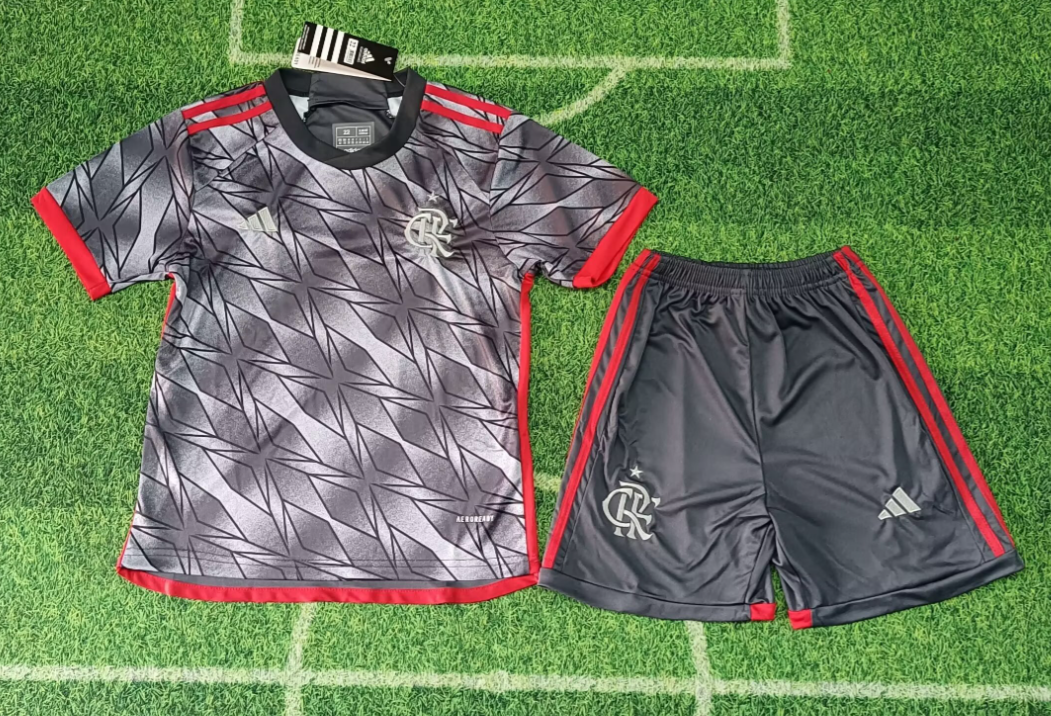 24/25 Flamenco Third Away Football Shirt Kids Size Suit-mysite Custom Football Kit- Nextkits