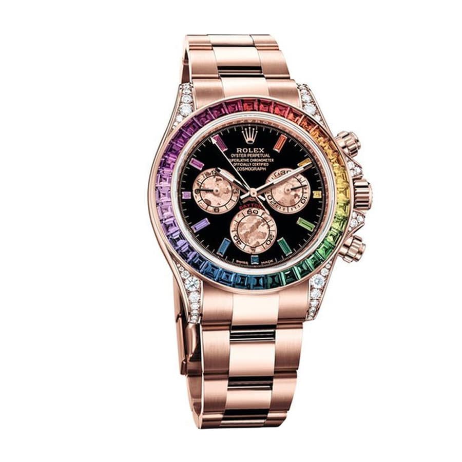 Rolex Daytona Cosmograph 116519 Rainbow & Black Dial Replica-fasswatch