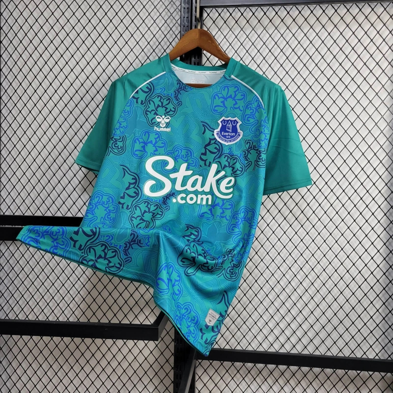 ManixJersey.com | Everton 24-25 Shamrock Pre-match Jersey - Fans Version -Customize Name, Number and Patch | Worldwide Shipping