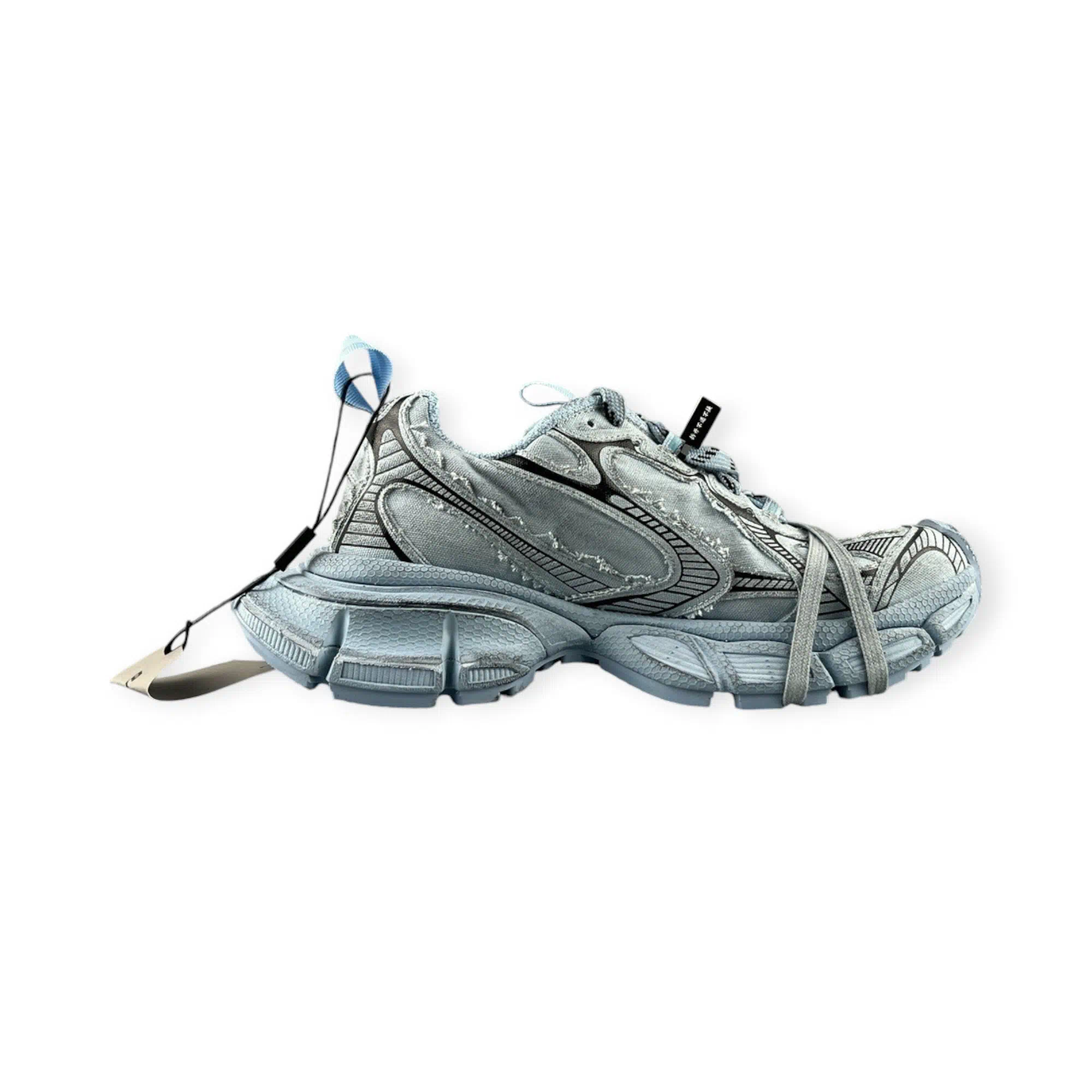 Balenciaga Destoryed 3XL Sneaker in Light Blue、mysite、Cacoeks