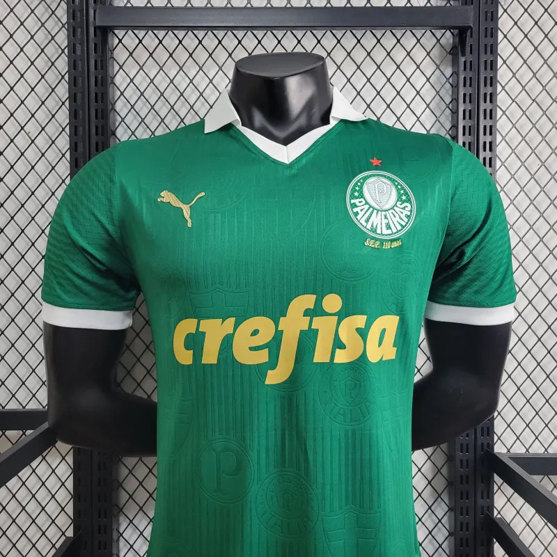 ManixJersey.com | Palmeiras 2024 Home Stadium Jersey - Player Version -Customize Name, Number and Patch | Worldwide Shipping