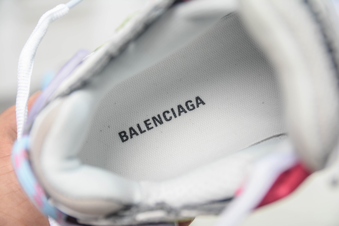 Balenciaga Runner Trainer in Grey Purple Yellow White、mysite、Cacoeks