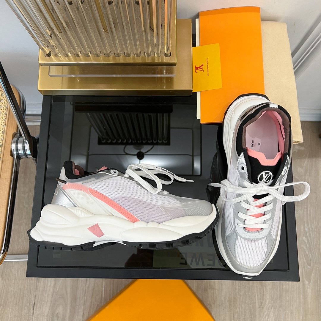 LV RUN 55 SNEAKER PINK BLACK、mysite、Cacoeks