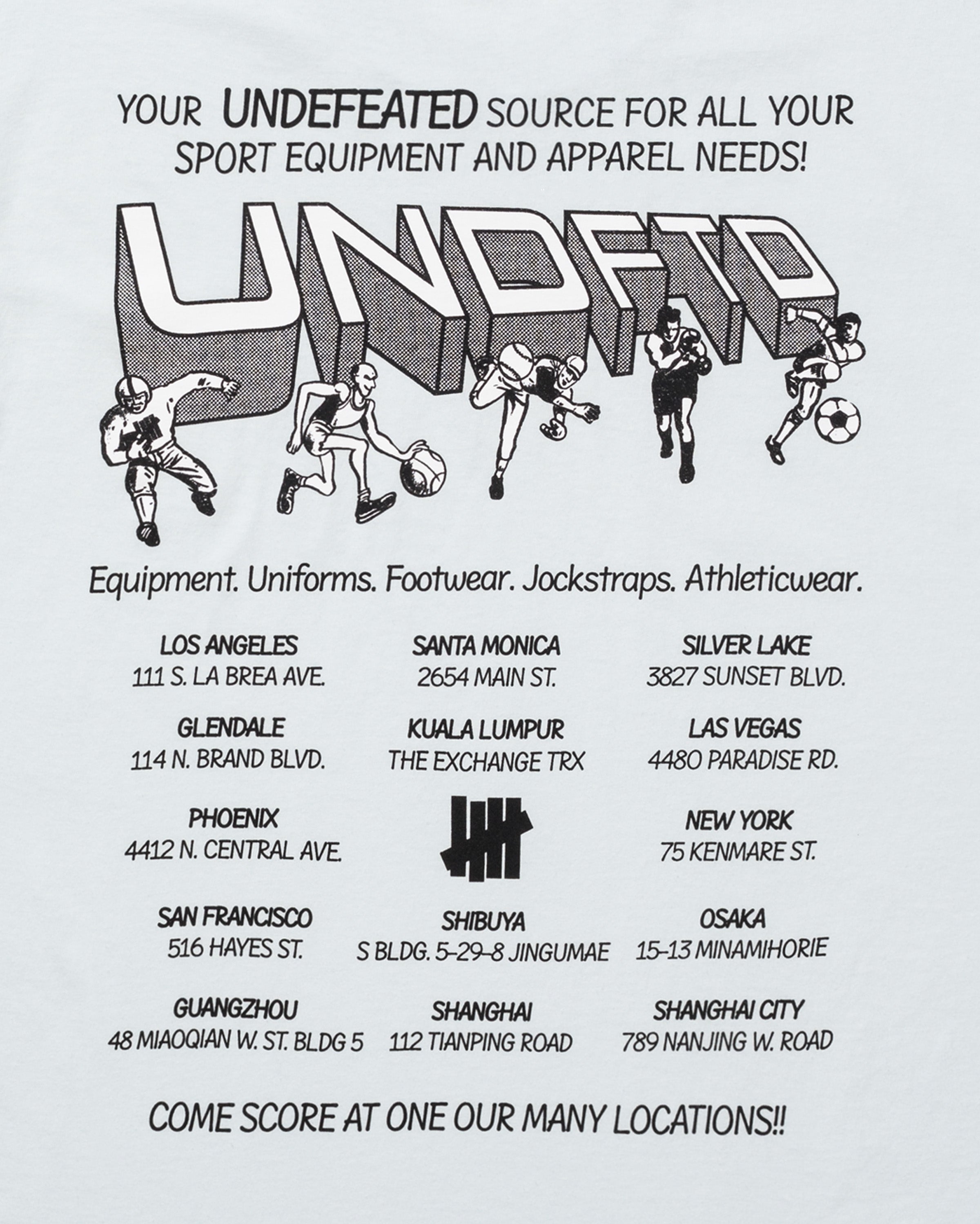 UNDEFEATED TEAM STORE S/S TEE